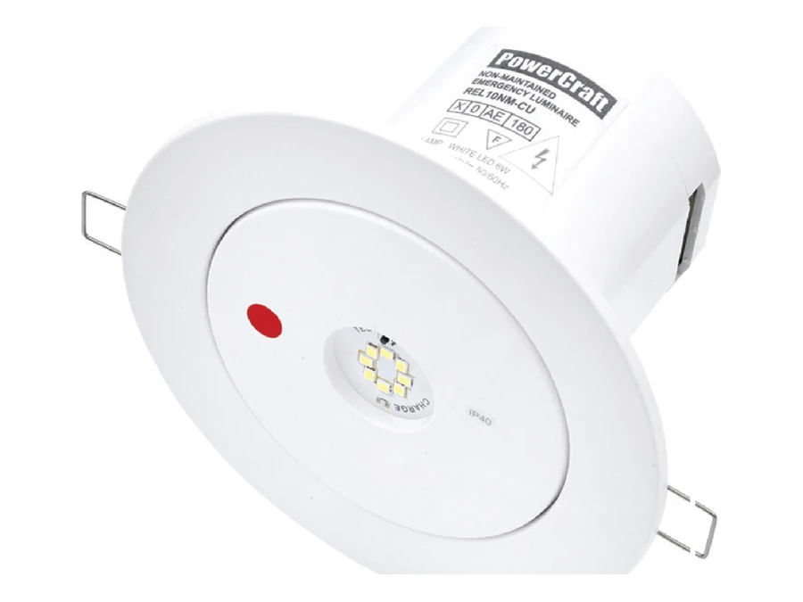 REL10NM-CU Compact Recess LED Emergency Luminaire REL10NM-CU