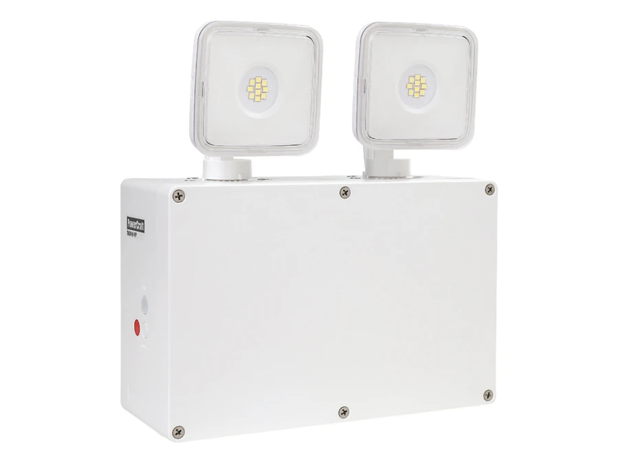 TH20NM-WP Weatherproof Twin-Spot LED Emergency Luminaire TH20NM-WP